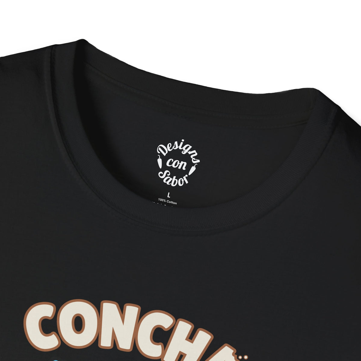 Blue Axolotl Concha Monster T Shirt