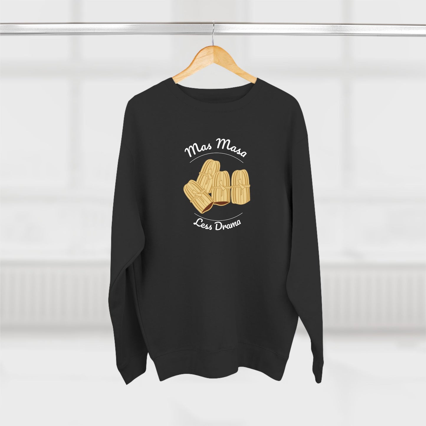 Mas Masa Less Drama Unisex Crewneck Sweatshirt