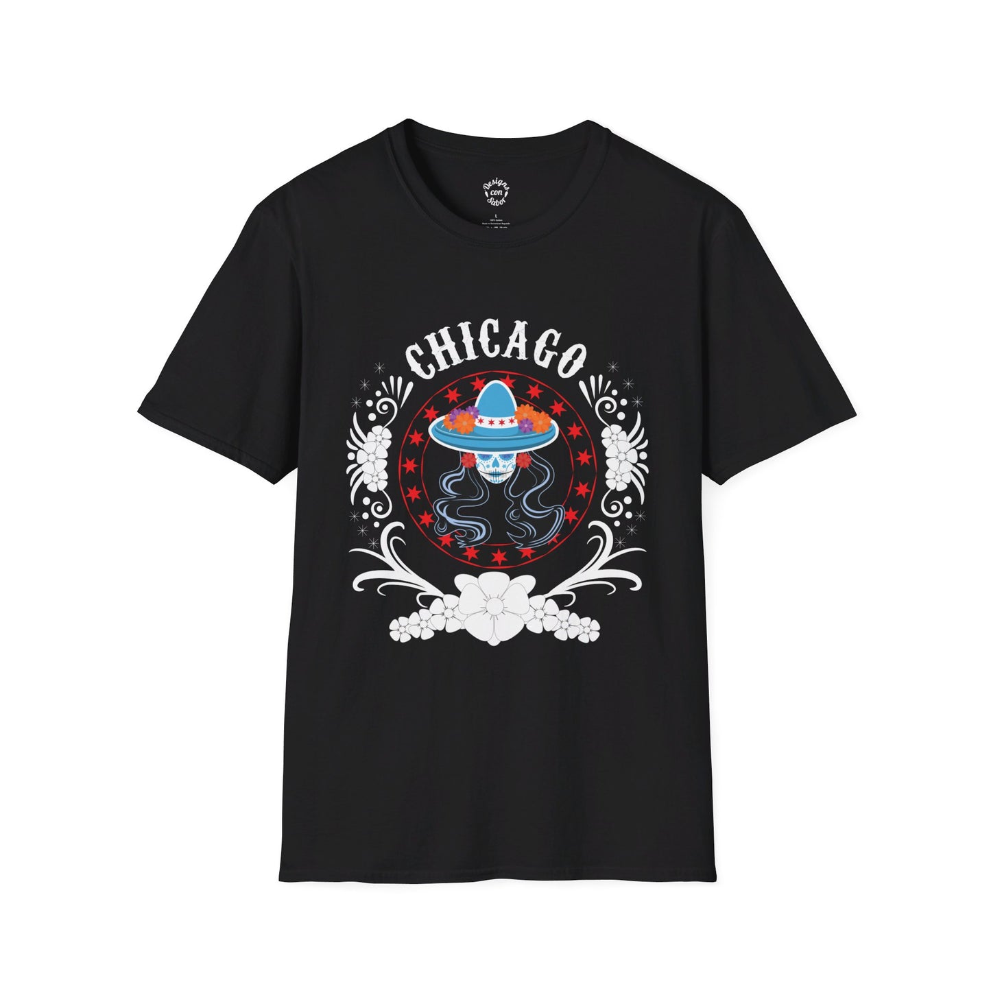 Chicago Catrina With Sombrero