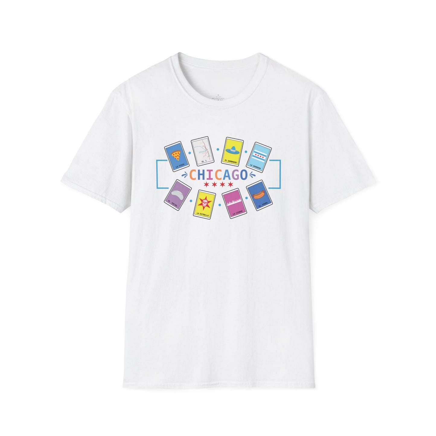 Chicago Lotería T-Shirt | Mexican-Inspired Chicago Latino Tee