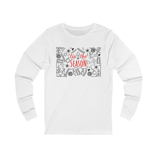 Tis The Season Unisex Jersey Long Sleeve Tee