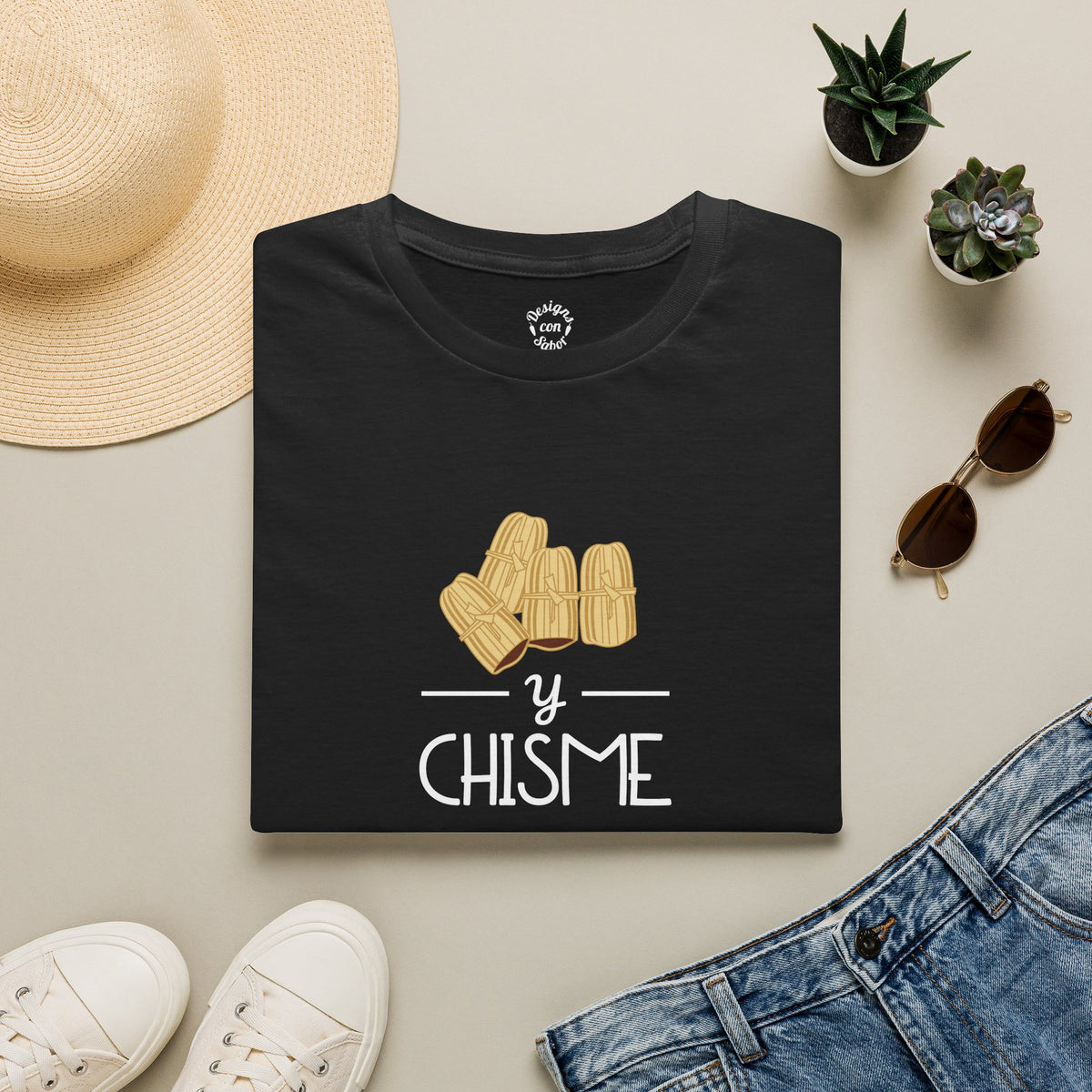 Tamales Y Chisme T shirt
