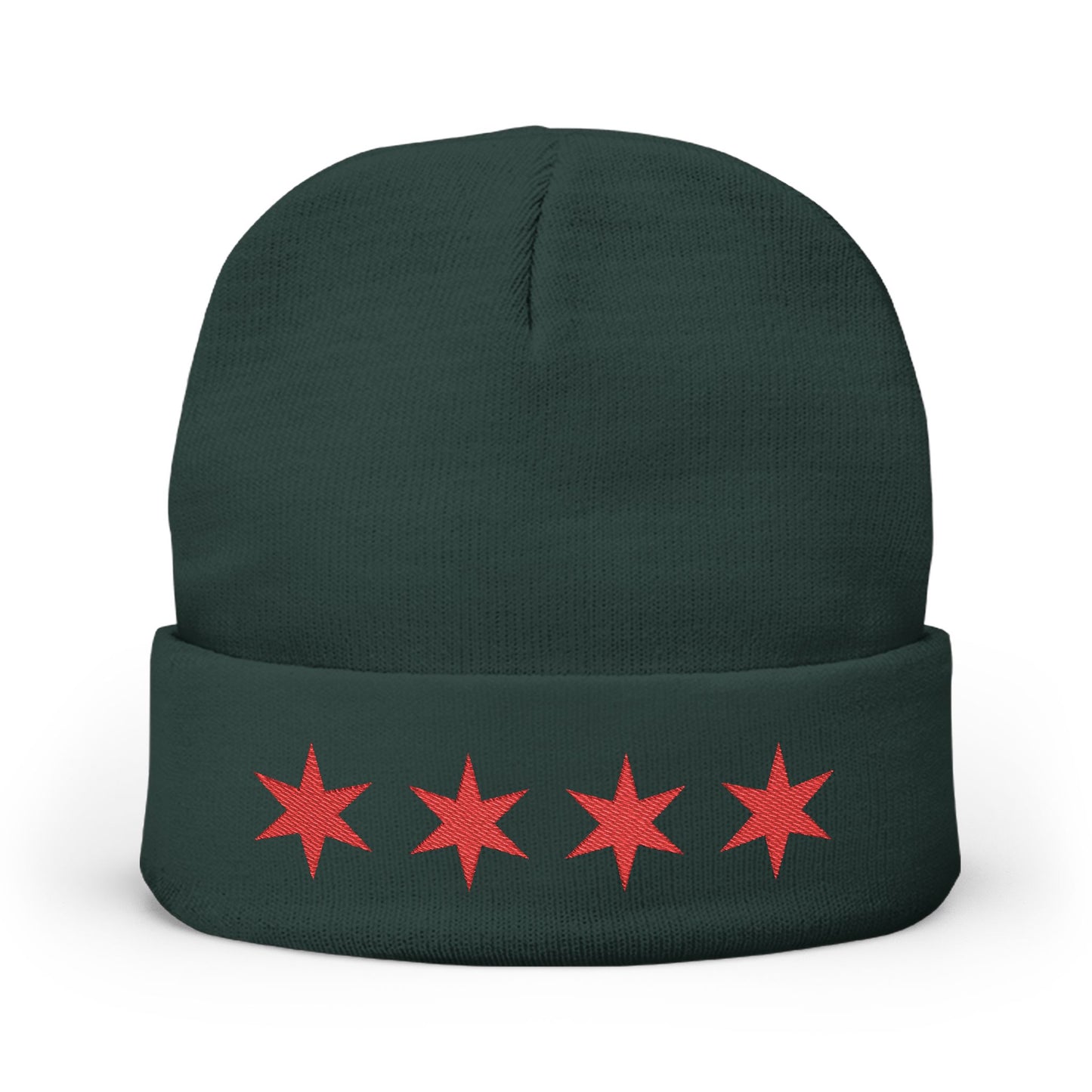 Chicago Red Stars Embroidered Knit Beanie
