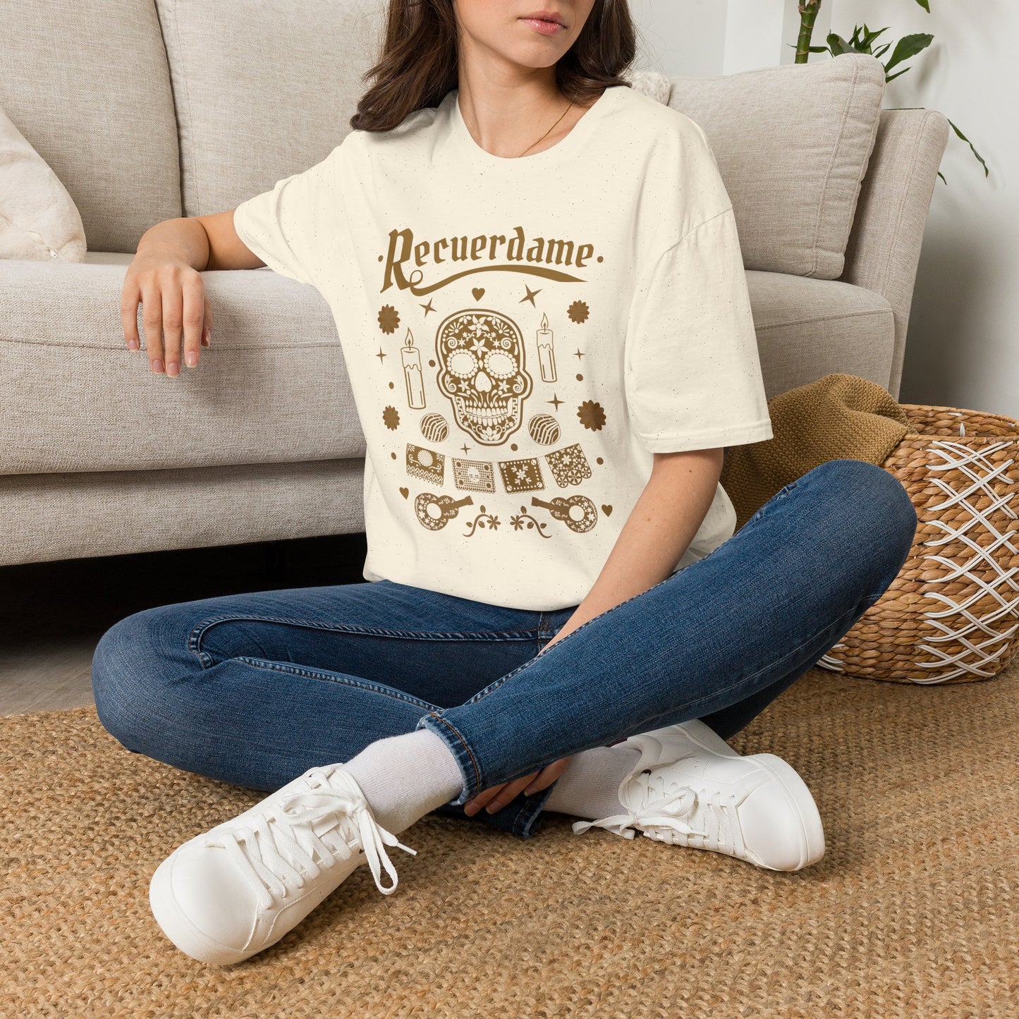 Recuerdame Calavera Dia de los Muertos T Shirt
