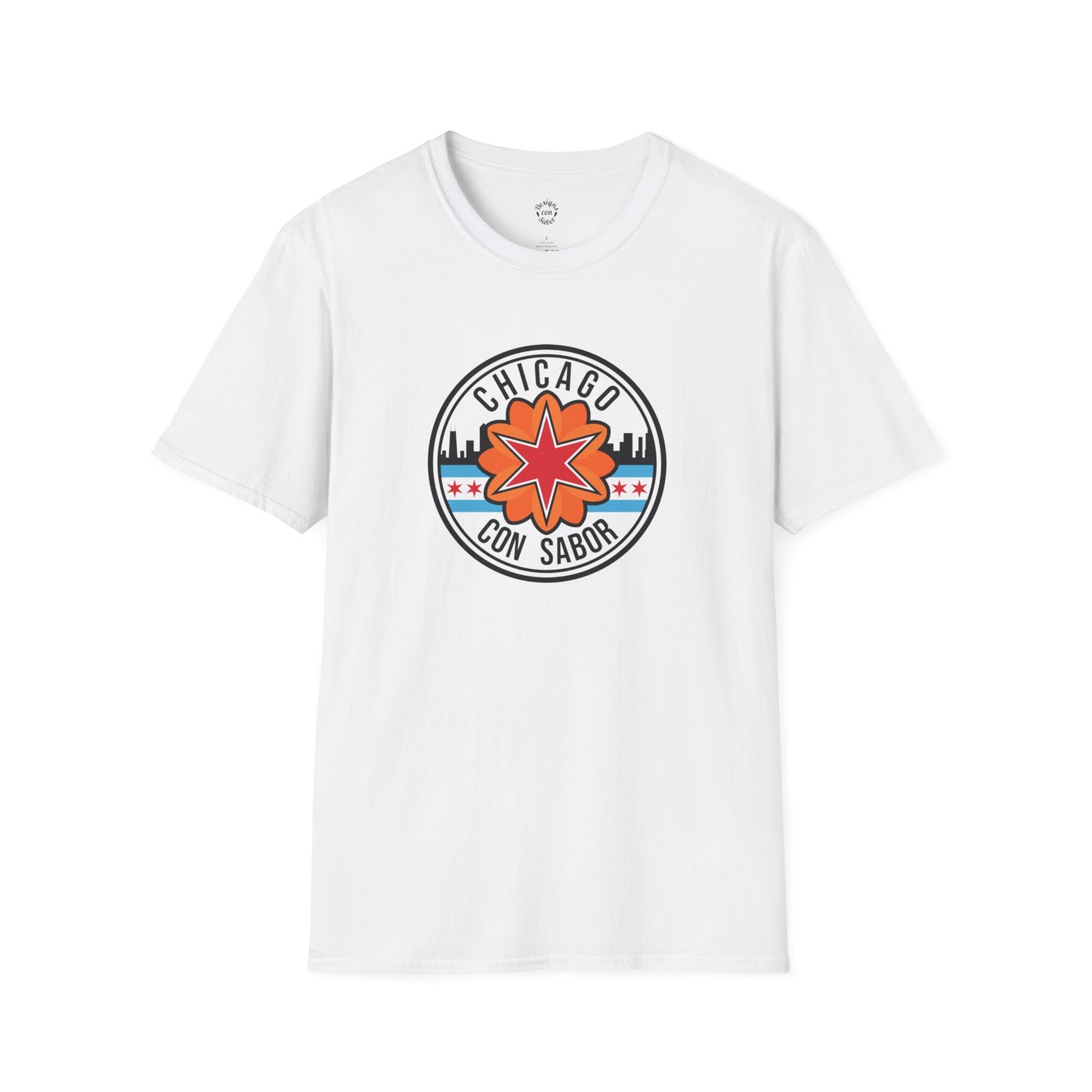 Chicago Con Sabor Logo T Shirt