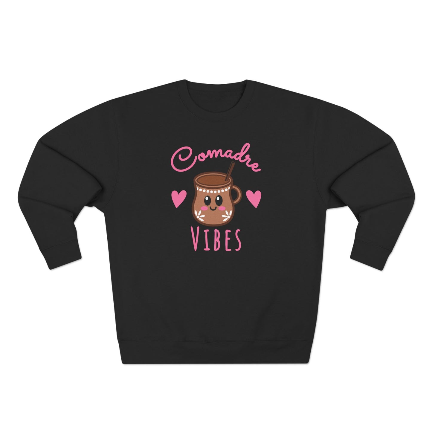Comadre Vibes Cafe De Olla Crewneck Sweatshirt