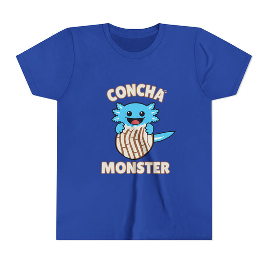 Youth Blue Axolotl Concha Monster T Shirt