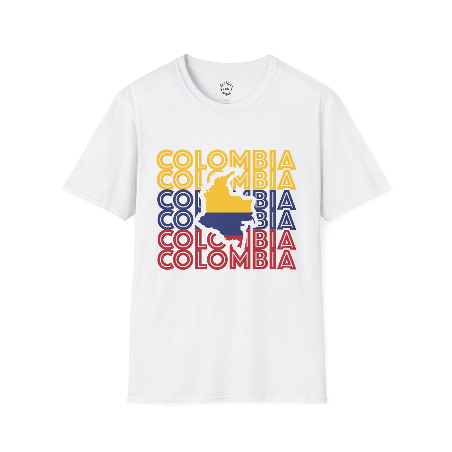 Colombia With Country Outline