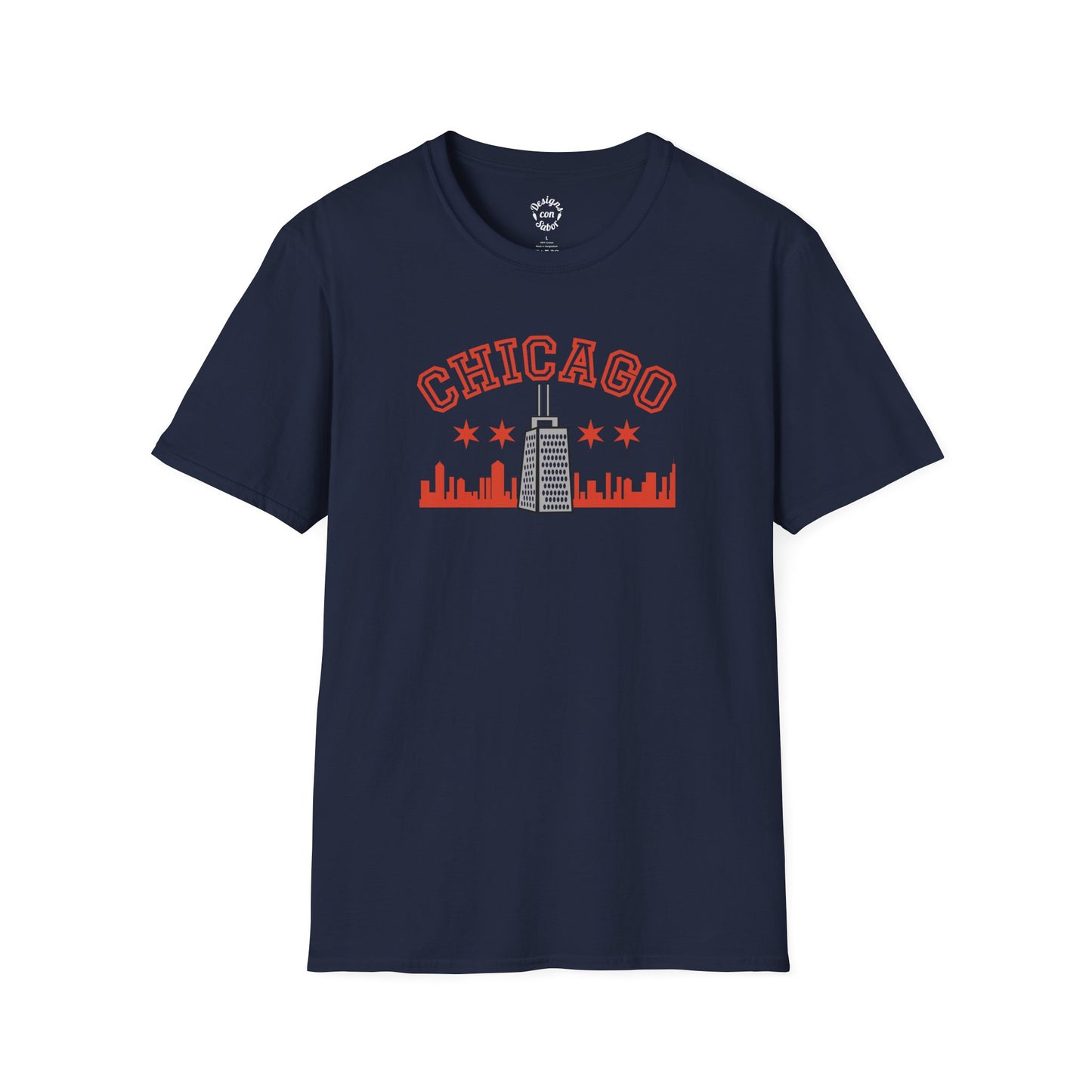 Chicago Cheese Grater Skyline T Shirt