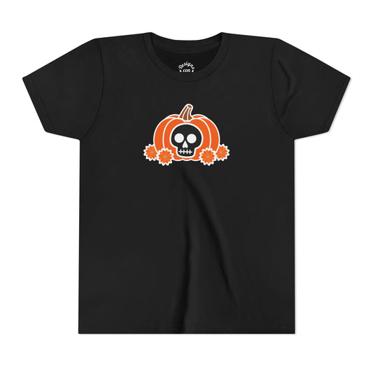 Youth Pumpkin Calavera T Shirt