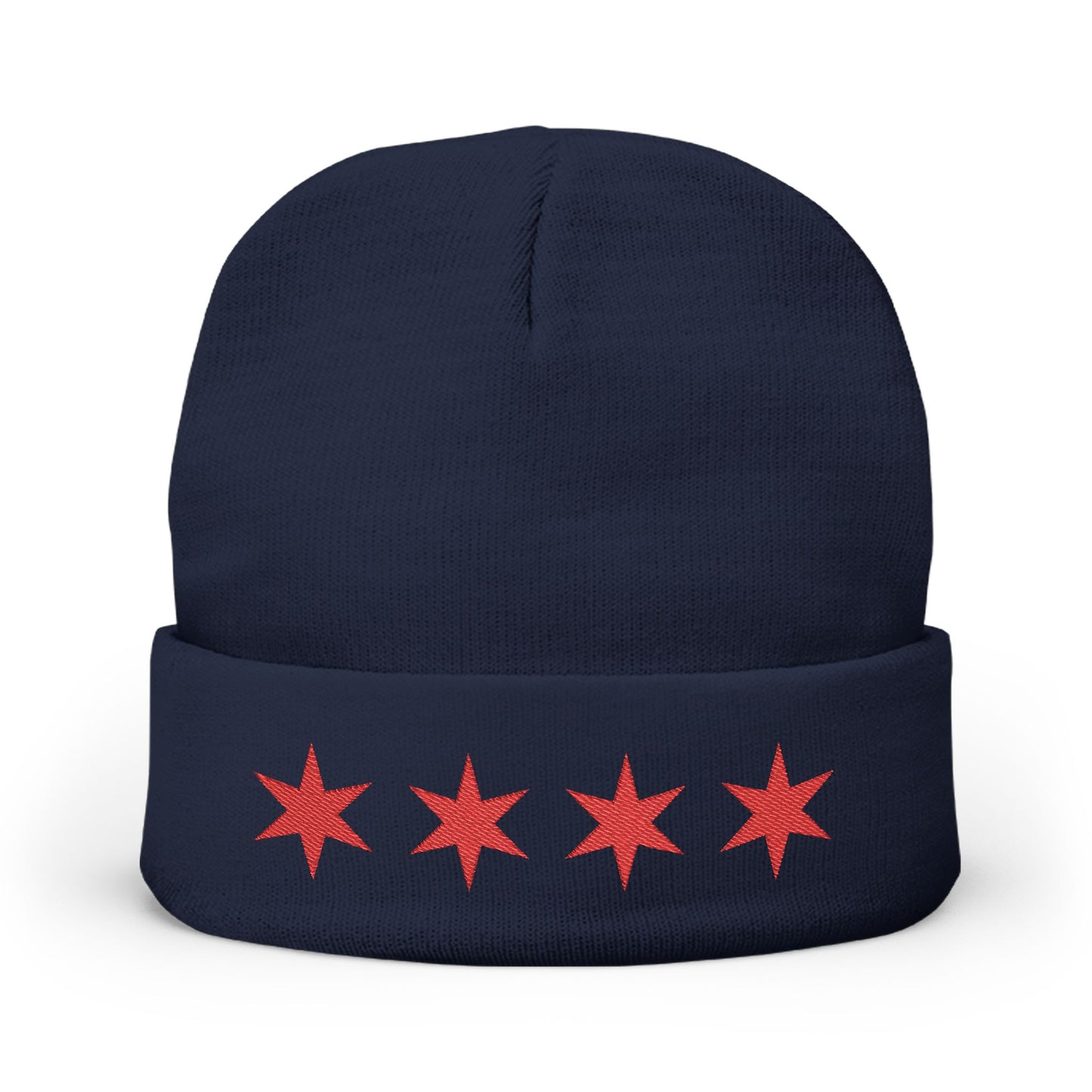 Chicago Red Stars Embroidered Knit Beanie