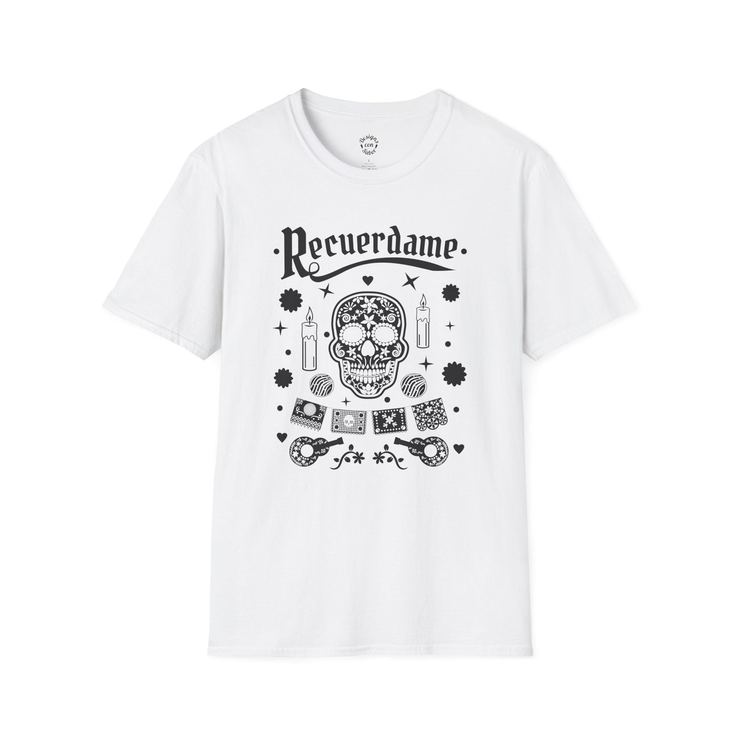 Recuerdame Calavera Dia de los Muertos T Shirt