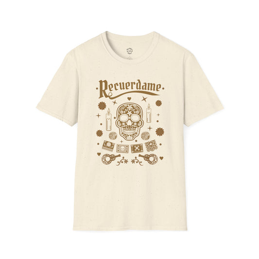 Recuerdame Calavera Dia de los Muertos T Shirt