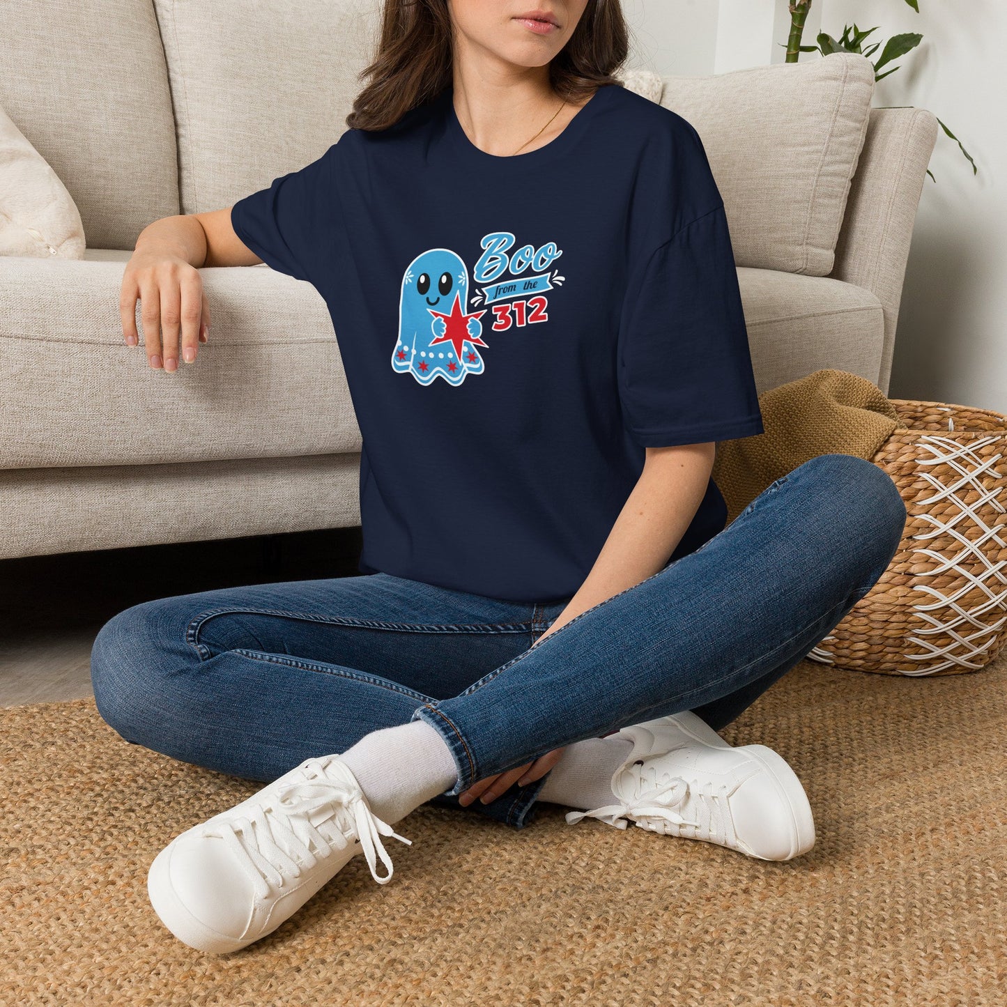 Blue Boo From The 312 Chicago T Shirt