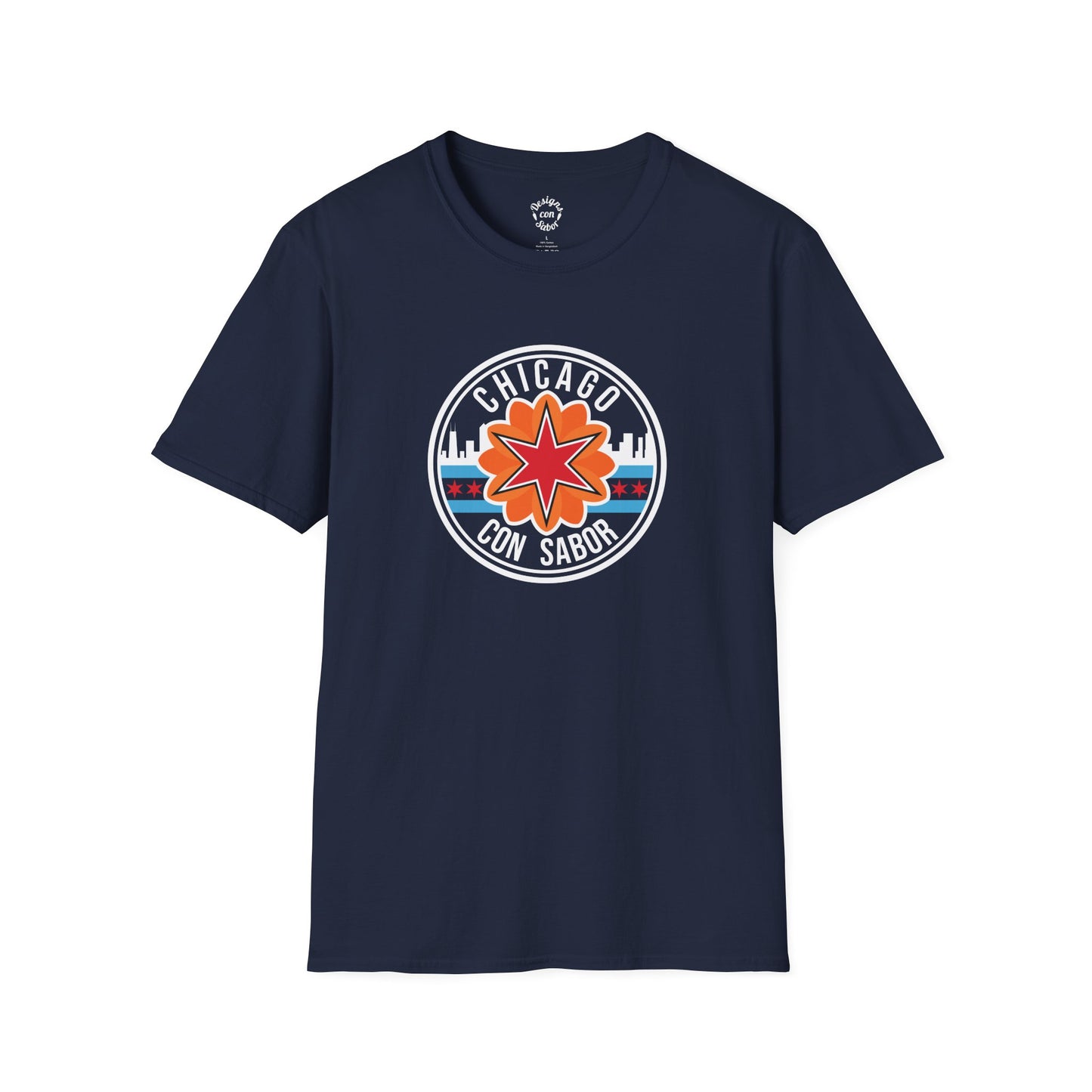 Chicago Con Sabor Logo T Shirt