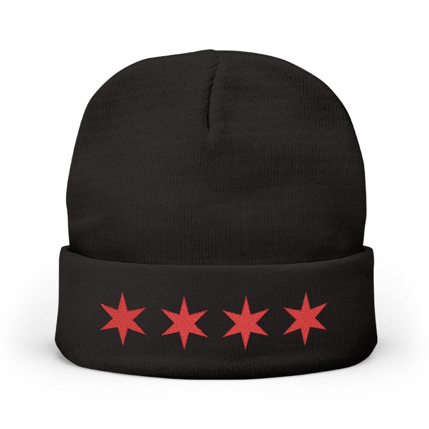 Chicago Red Stars Embroidered Knit Beanie