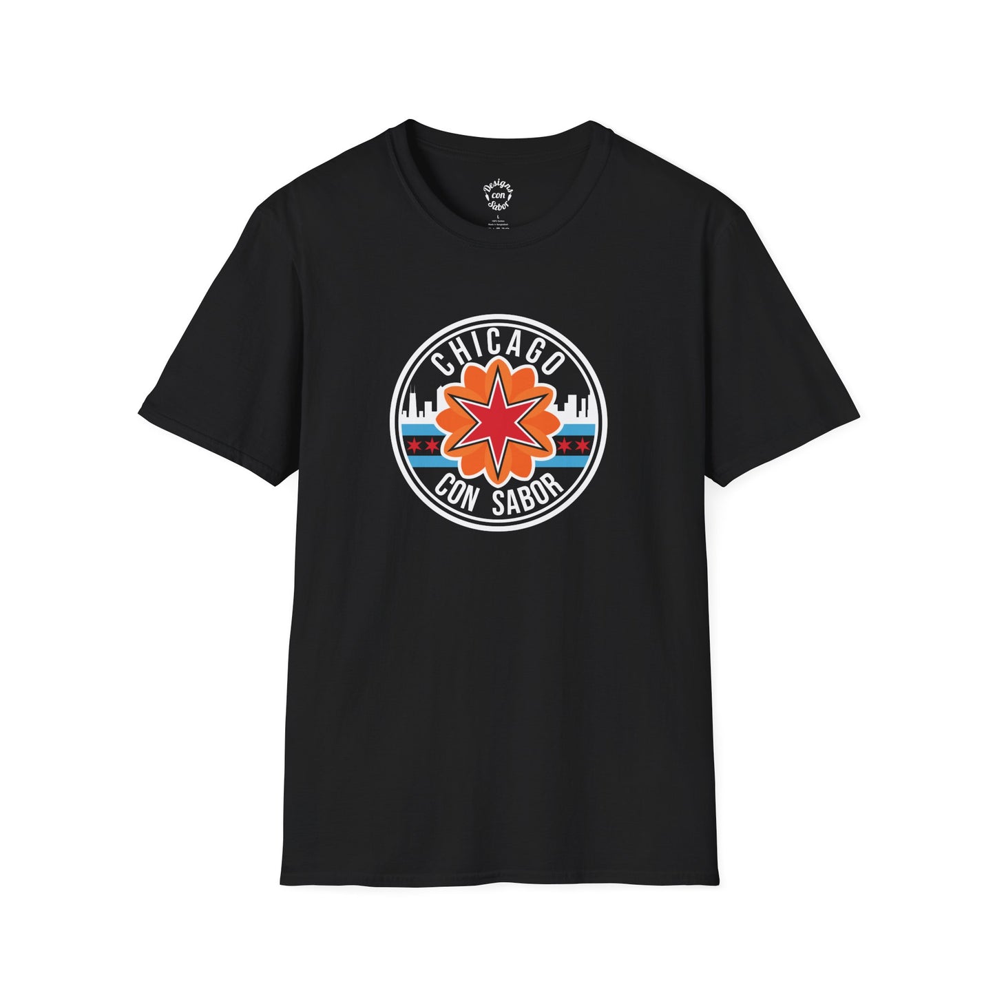 Chicago Con Sabor Logo T Shirt