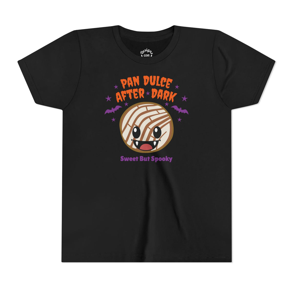Pan Dulce After Dark Vampire Concha Youth T Shirt
