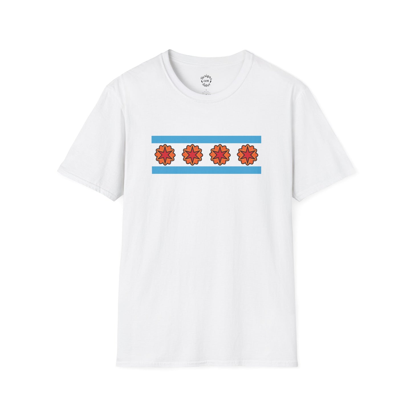 Chicago Marigold Flag T-Shirt