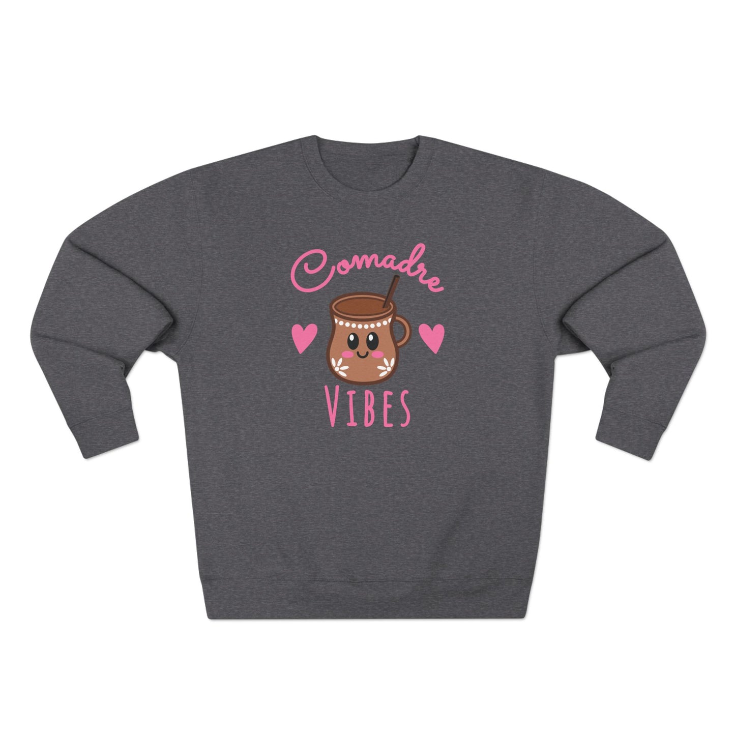 Comadre Vibes Cafe De Olla Crewneck Sweatshirt