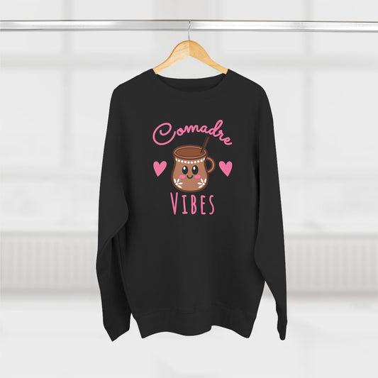 Comadre Vibes Cafe De Olla Crewneck Sweatshirt