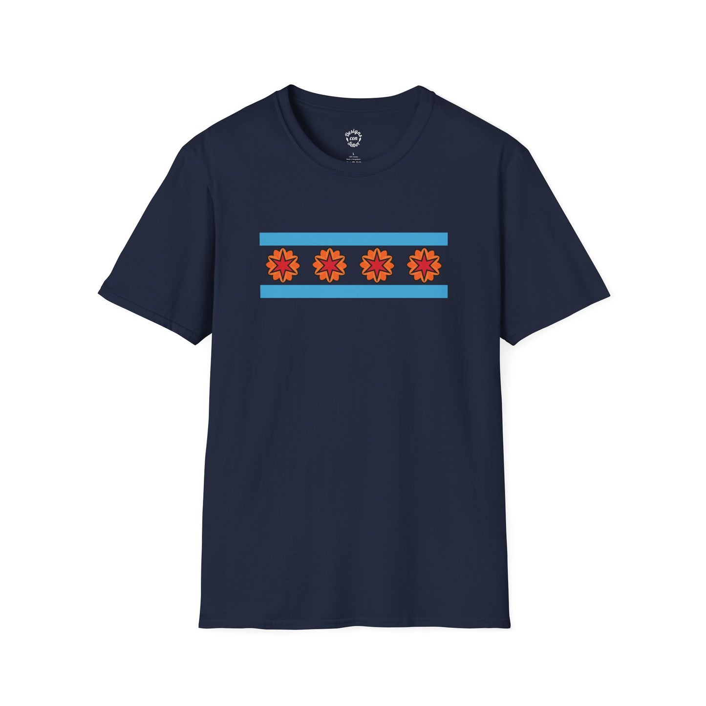 Chicago Marigold Flag T-Shirt