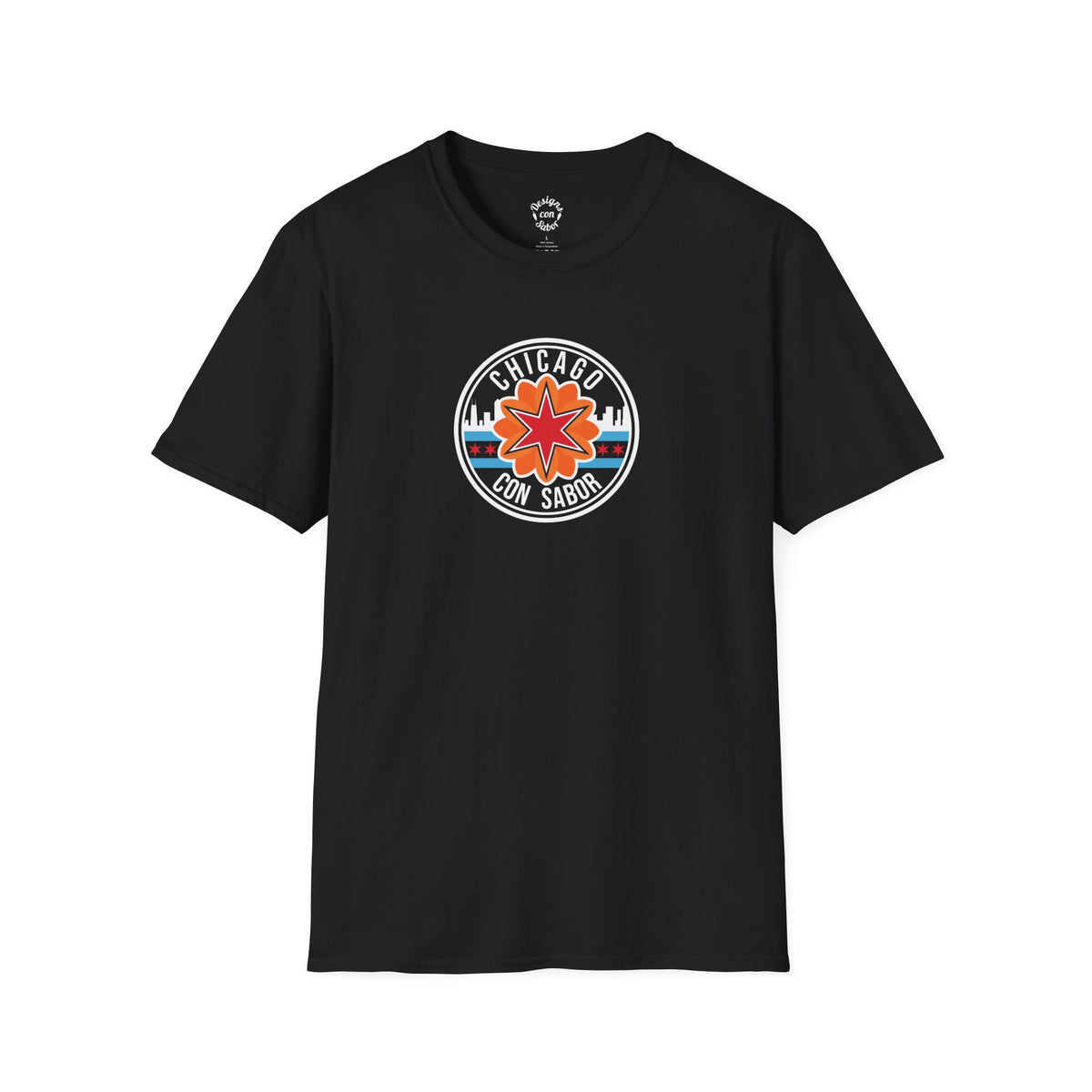 Chicago Con Sabor Logo T Shirt
