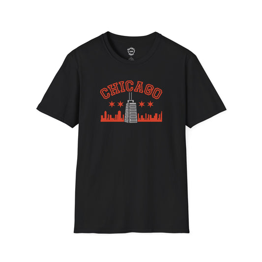 Chicago Cheese Grater Skyline T Shirt