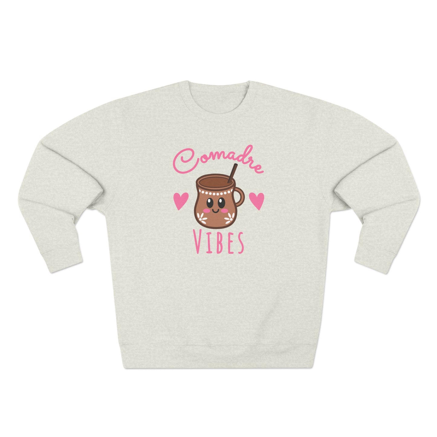 Comadre Vibes Cafe De Olla Crewneck Sweatshirt
