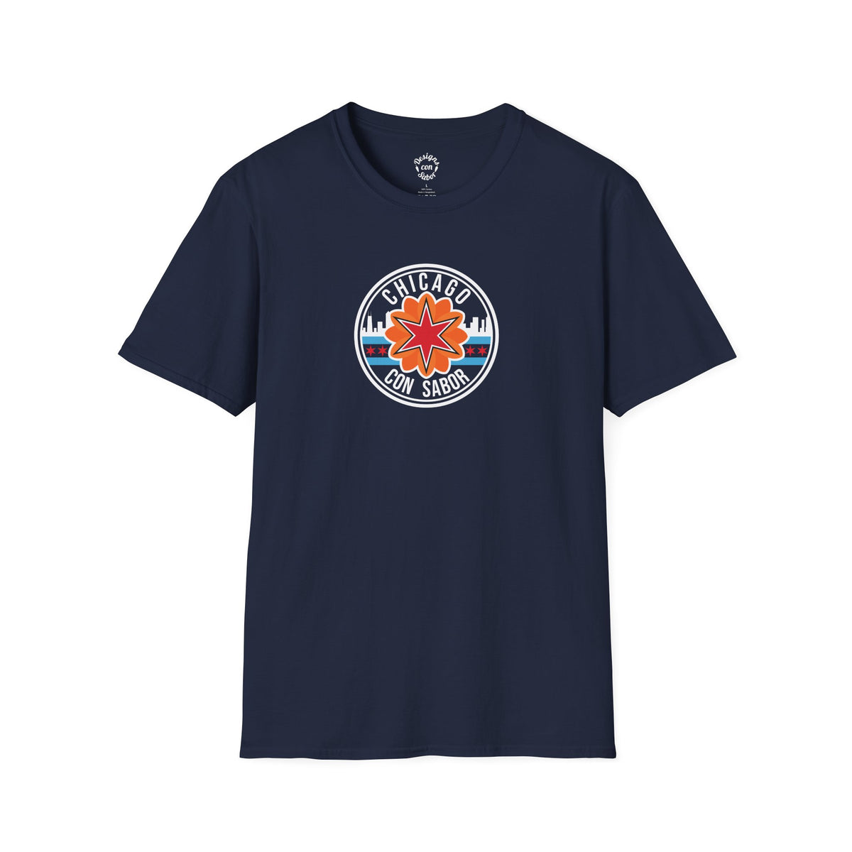Chicago Con Sabor Logo T Shirt
