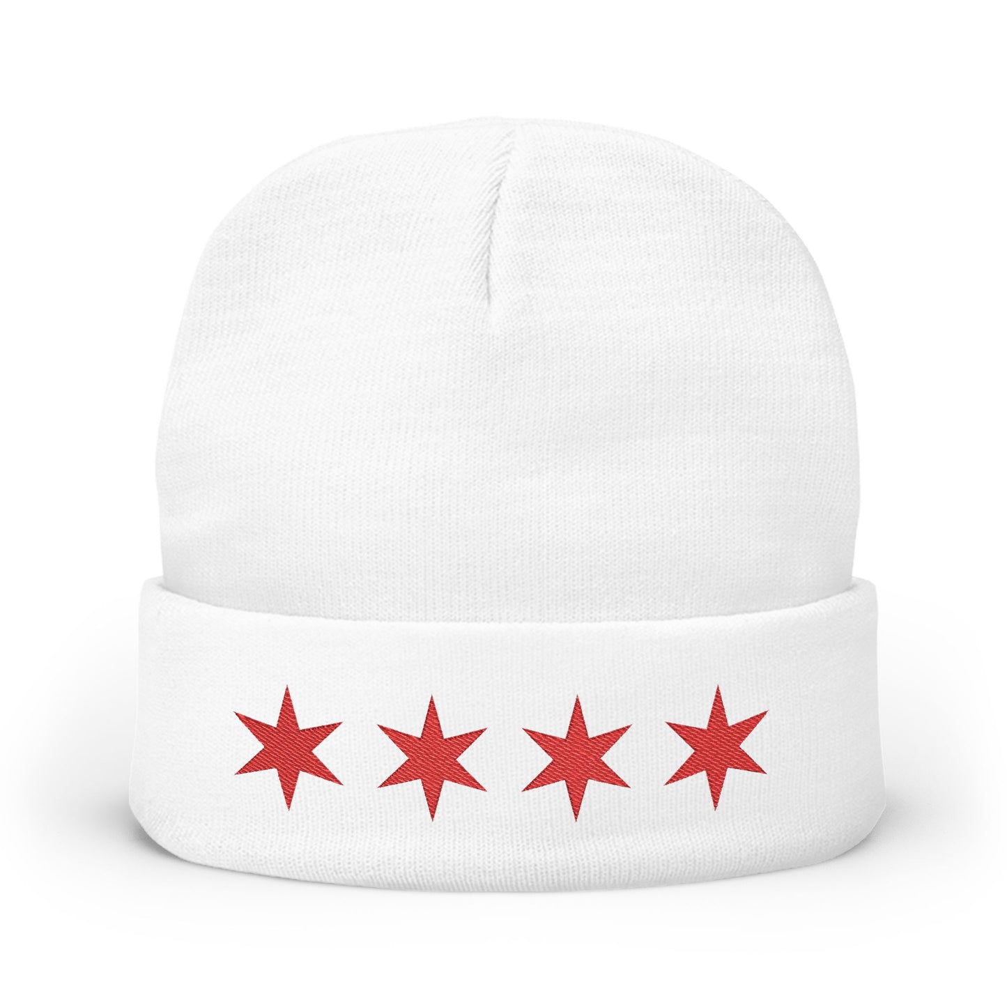 Chicago Red Stars Embroidered Knit Beanie