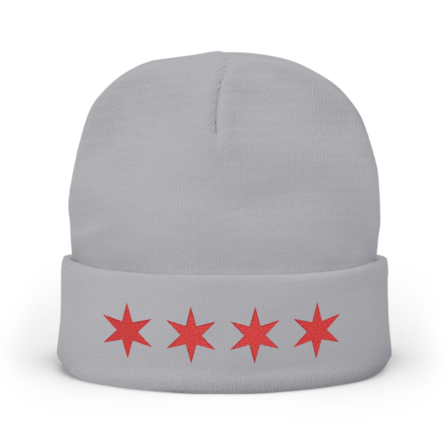 Chicago Red Stars Embroidered Knit Beanie